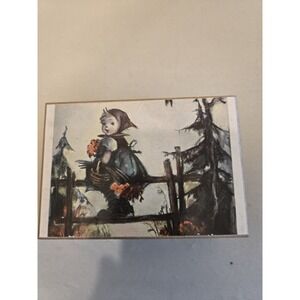 LOVELY Vintage REUGE Music Box Edelweiss/Lara's Theme ~ Plays BEAUTIFULLY (4x3)‎
